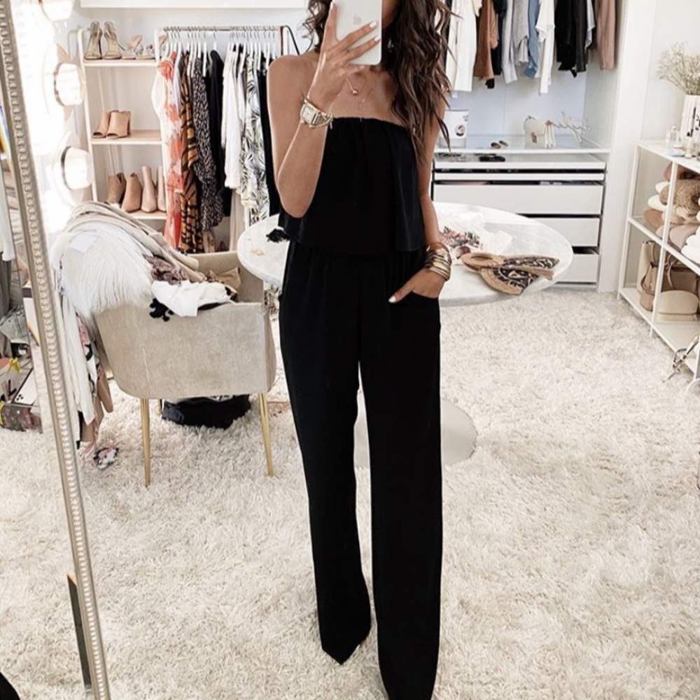 Strapless Jumpsuit S